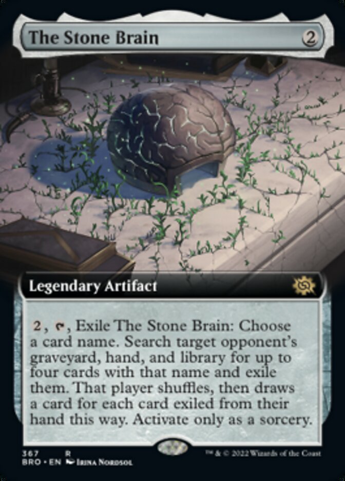 The Stone Brain (Extended Art) [The Brothers' War] | Pegasus Games WI