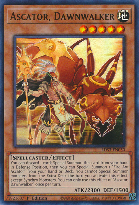 Ascator, Dawnwalker [LDS3-EN050] Ultra Rare | Pegasus Games WI