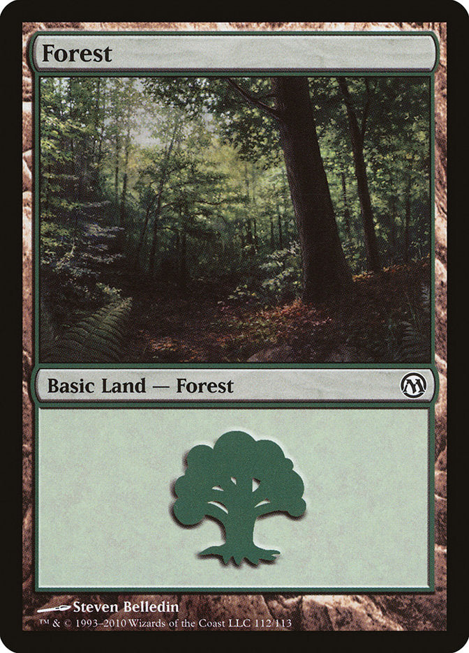 Forest (112) [Duels of the Planeswalkers] | Pegasus Games WI