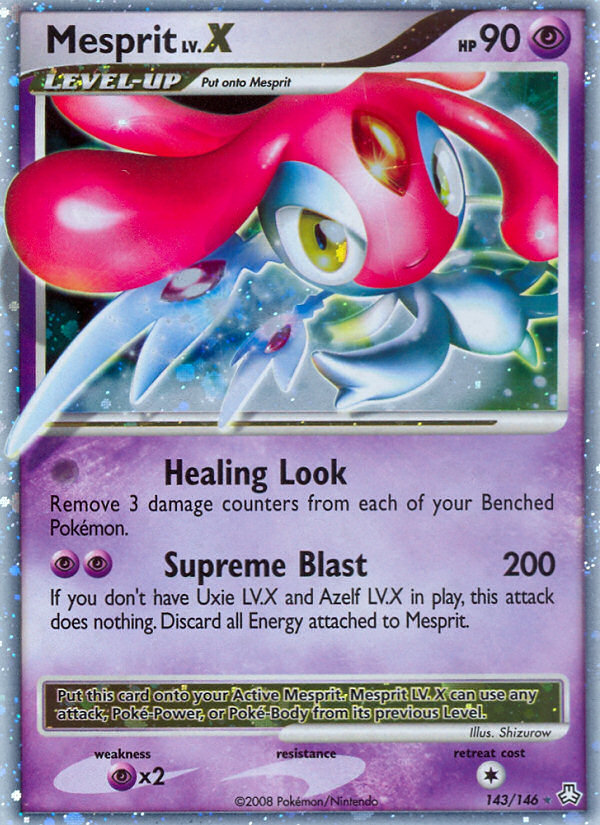 Mesprit LV.X (143/146) [Diamond & Pearl: Legends Awakened] | Pegasus Games WI