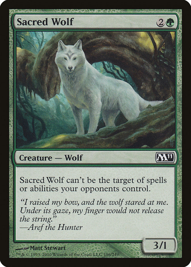 Sacred Wolf [Magic 2011] | Pegasus Games WI