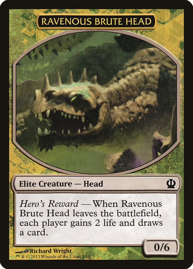 Ravenous Brute Head [Theros Face the Hydra] | Pegasus Games WI