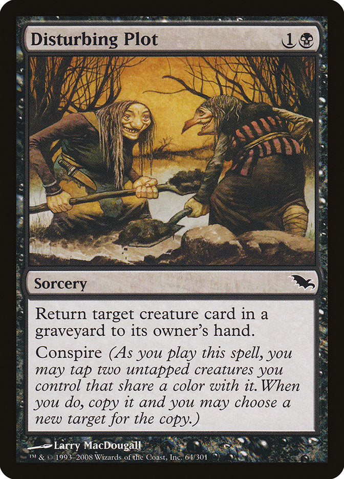 Disturbing Plot [Shadowmoor] | Pegasus Games WI