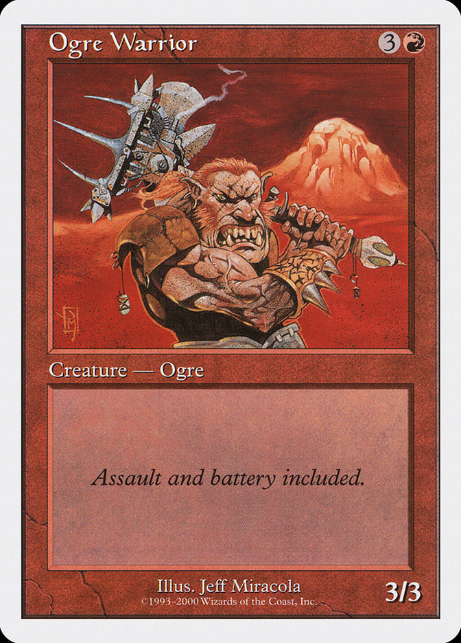 Ogre Warrior [Starter 2000] | Pegasus Games WI