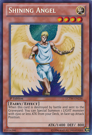 Shining Angel [LCYW-EN236] Secret Rare | Pegasus Games WI