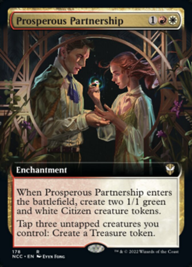 Prosperous Partnership (Extended Art) [Streets of New Capenna Commander] | Pegasus Games WI