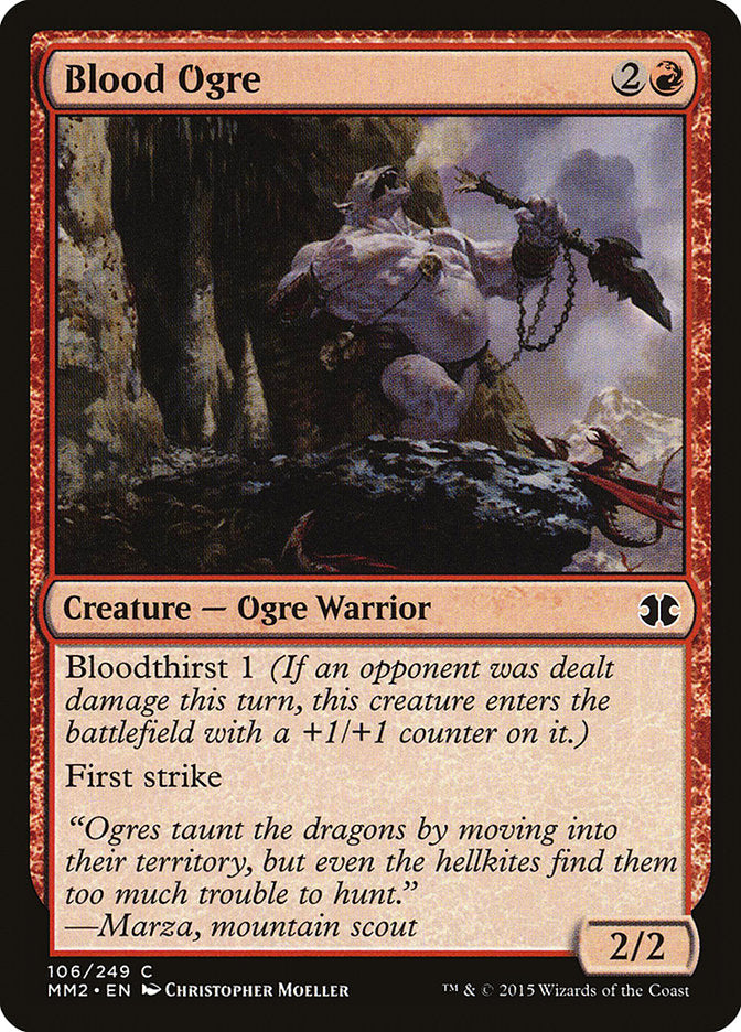 Blood Ogre [Modern Masters 2015] | Pegasus Games WI