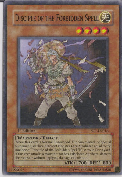 Disciple of the Forbidden Spell [SOI-EN016] Common | Pegasus Games WI