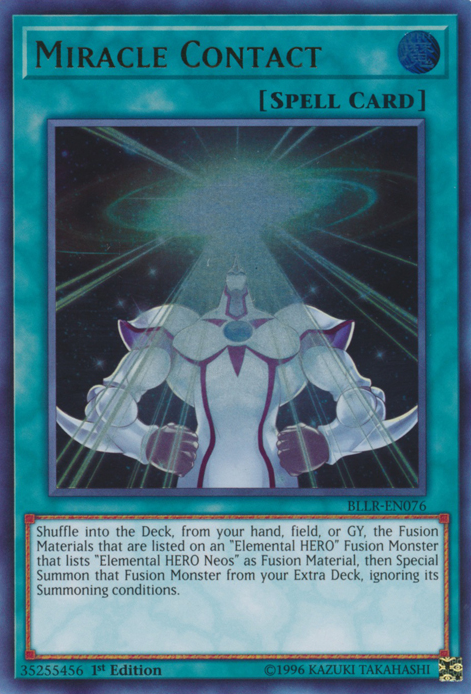 Miracle Contact [BLLR-EN076] Ultra Rare | Pegasus Games WI