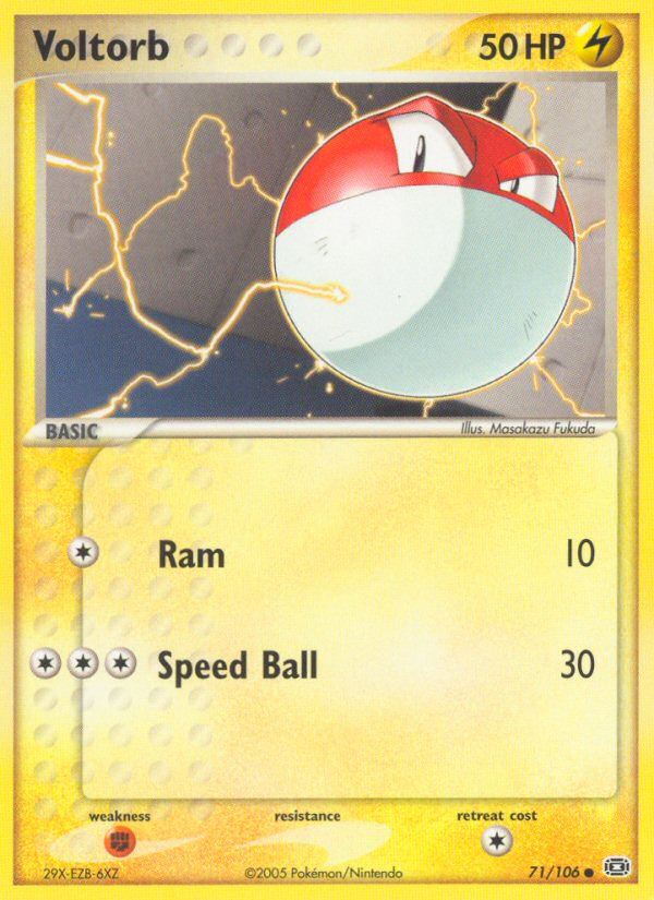 Voltorb (71/106) [EX: Emerald] | Pegasus Games WI