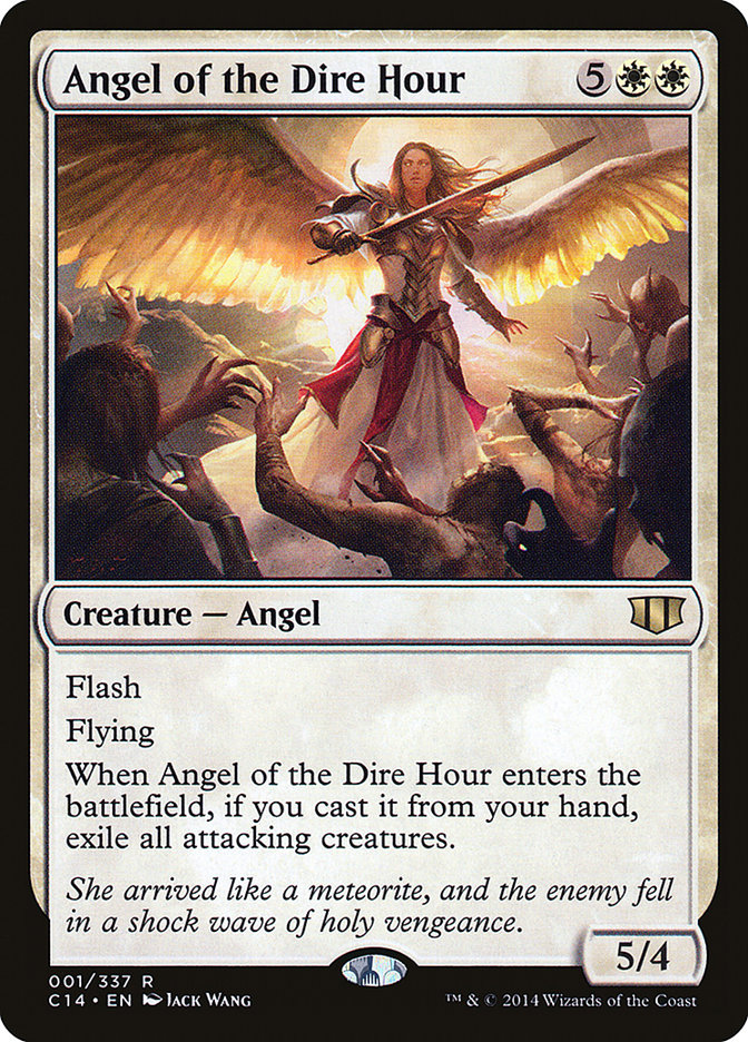 Angel of the Dire Hour [Commander 2014] | Pegasus Games WI