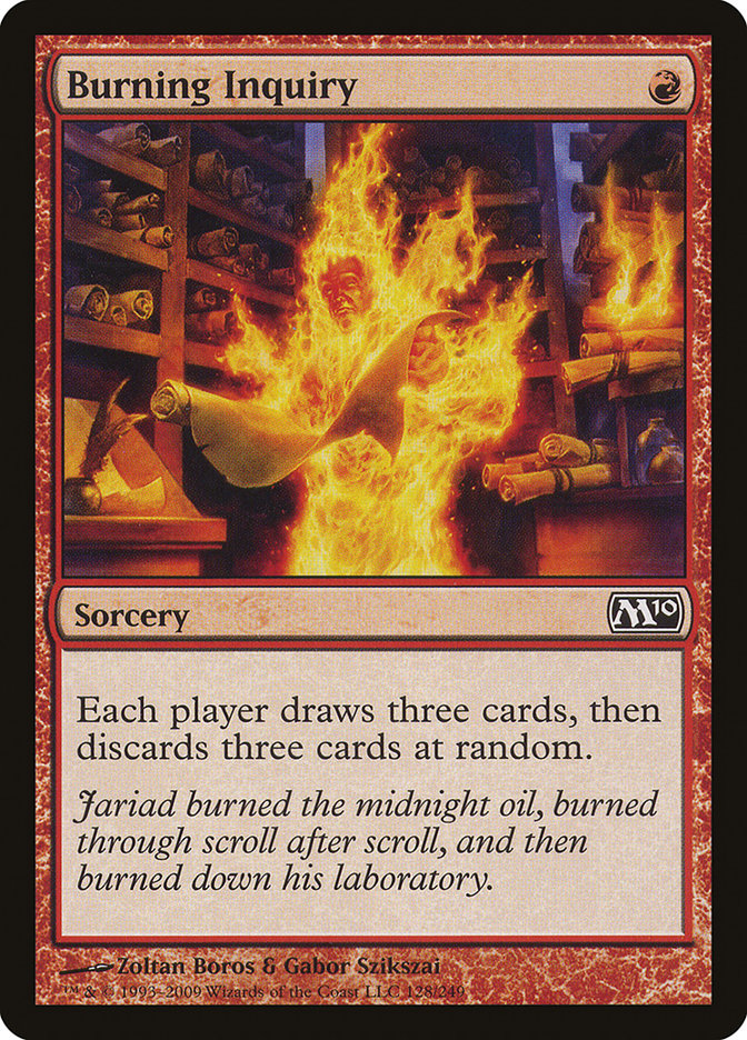 Burning Inquiry [Magic 2010] | Pegasus Games WI