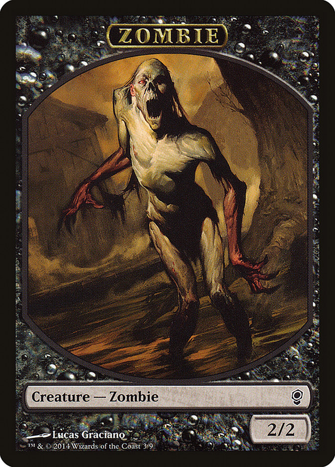 Zombie Token [Conspiracy Tokens] | Pegasus Games WI