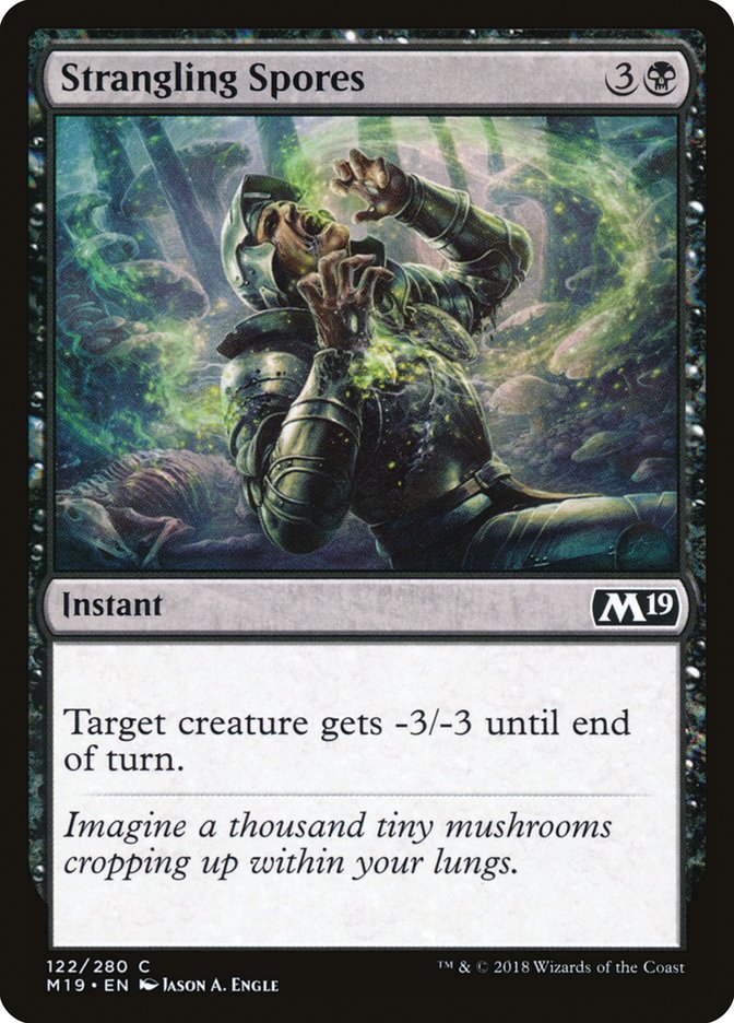 Strangling Spores [Core Set 2019] | Pegasus Games WI