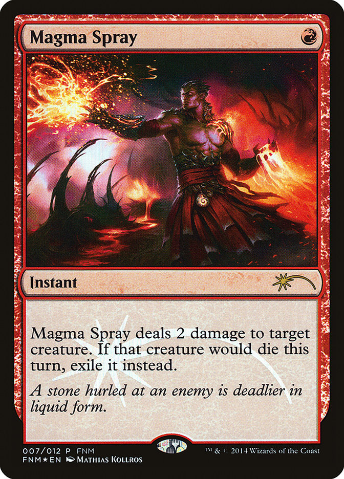 Magma Spray [Friday Night Magic 2014] | Pegasus Games WI