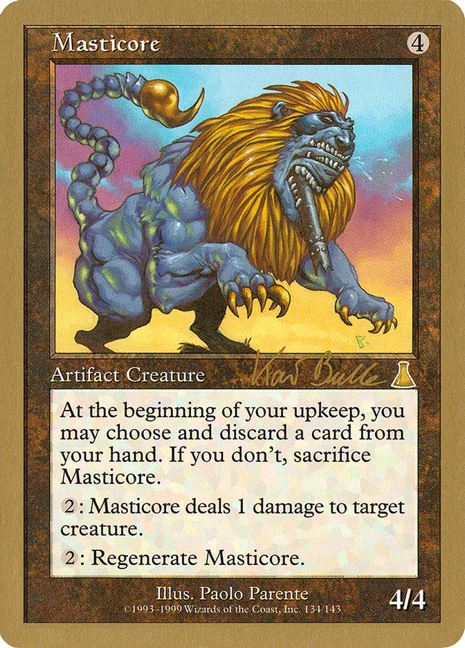 Masticore (Kai Budde) [World Championship Decks 1999] | Pegasus Games WI