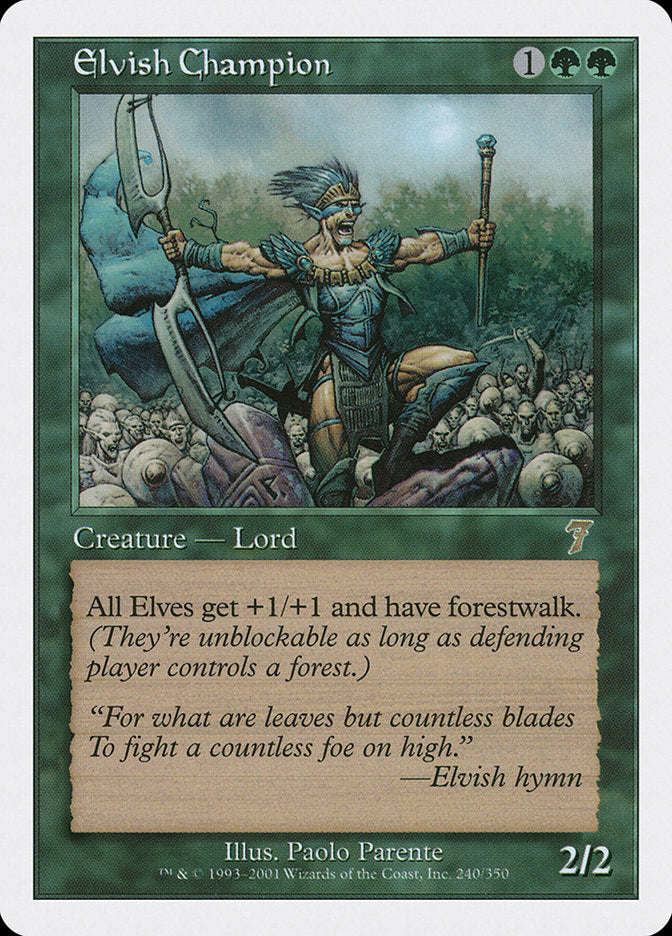 Elvish Champion [Seventh Edition] | Pegasus Games WI