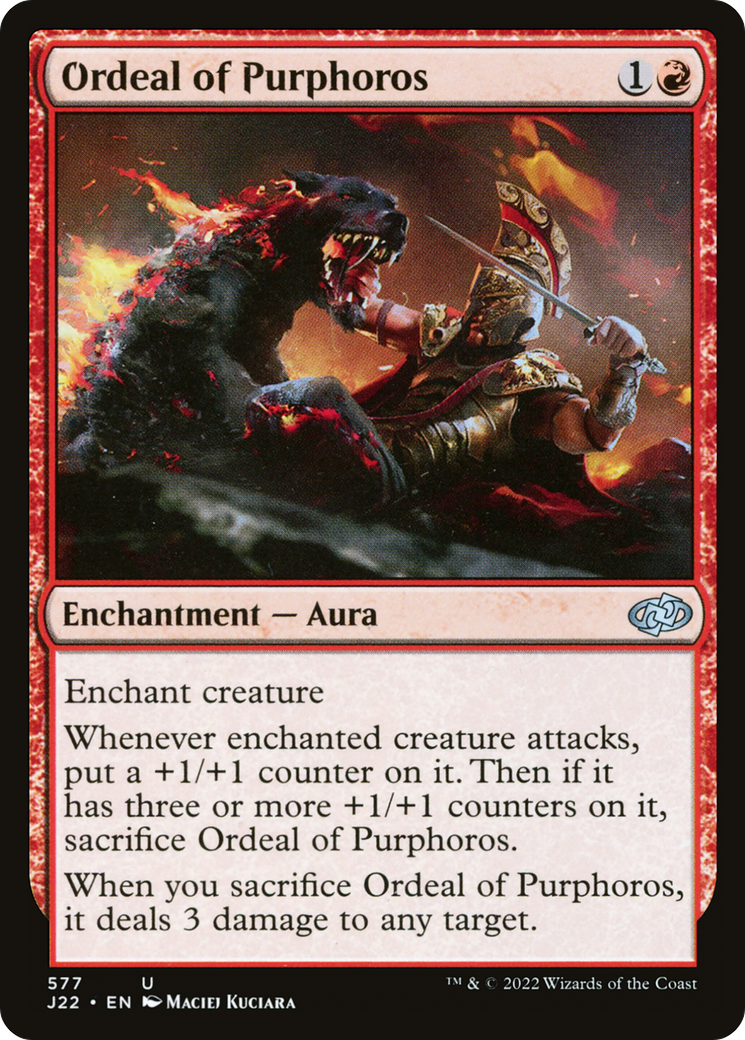 Ordeal of Purphoros [Jumpstart 2022] | Pegasus Games WI