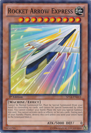 Rocket Arrow Express [SP14-EN015] Starfoil Rare | Pegasus Games WI