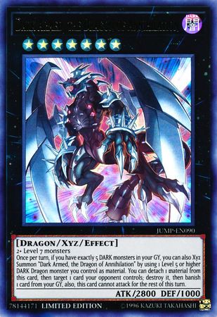 Dark Armed, the Dragon of Annihilation [JUMP-EN090] Ultra Rare | Pegasus Games WI