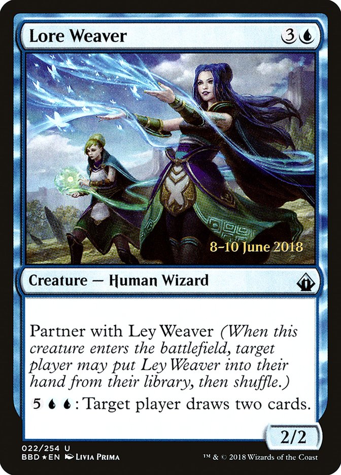 Lore Weaver [Battlebond Prerelease Promos] | Pegasus Games WI