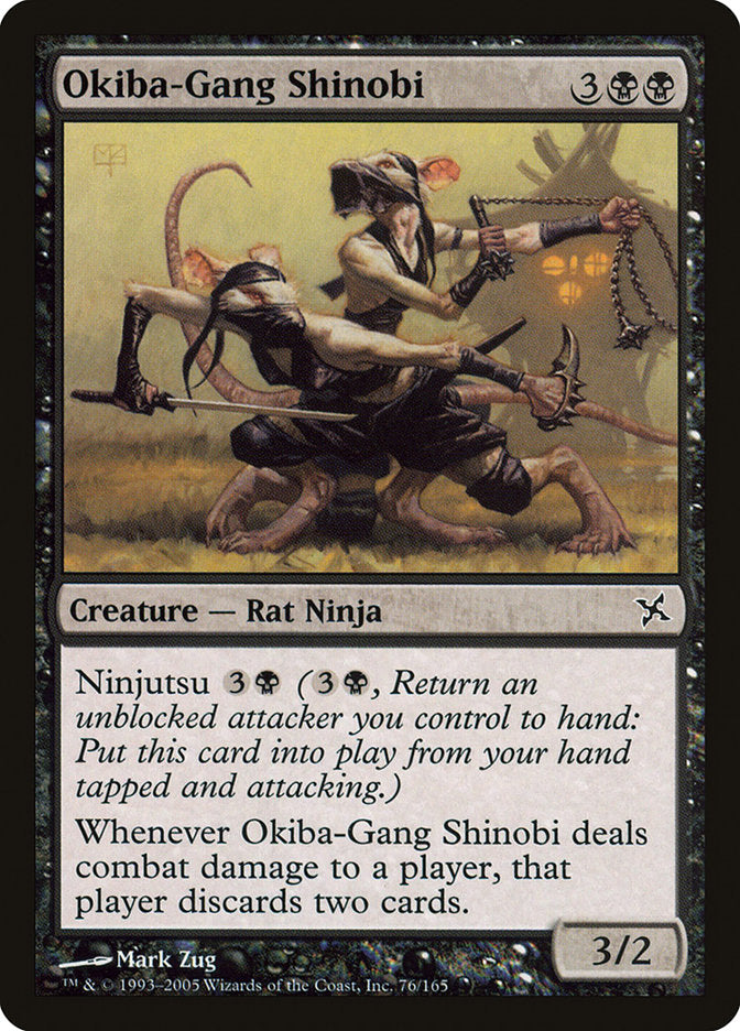 Okiba-Gang Shinobi [Betrayers of Kamigawa] | Pegasus Games WI