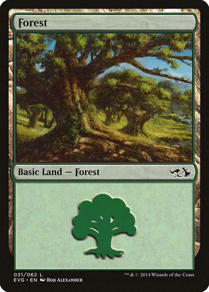 Forest (31) (Elves vs. Goblins) [Duel Decks Anthology] | Pegasus Games WI