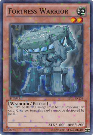 Fortress Warrior [BP01-EN206] Starfoil Rare | Pegasus Games WI