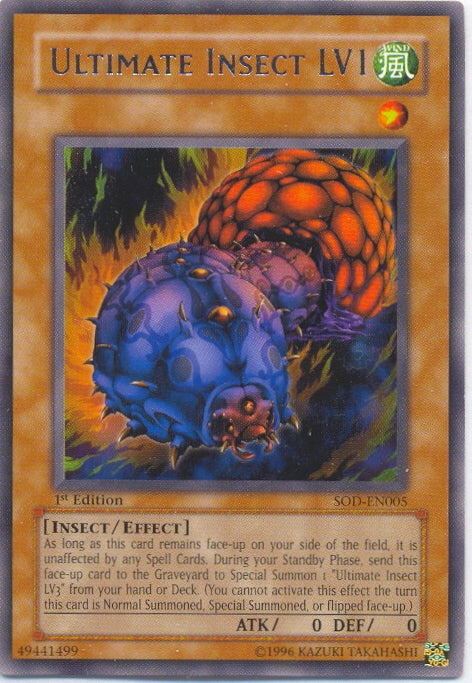 Ultimate Insect LV1 [SOD-EN005] Rare | Pegasus Games WI