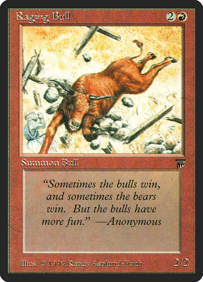 Raging Bull [Legends] | Pegasus Games WI