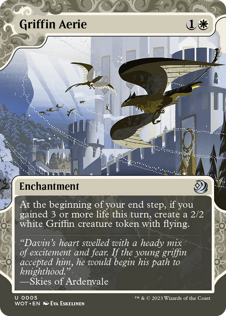 Griffin Aerie [Wilds of Eldraine: Enchanting Tales] | Pegasus Games WI