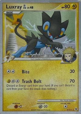 Luxray GL LV.48 (9/111) (Happy Luck - Mychael Bryan) [World Championships 2010] | Pegasus Games WI