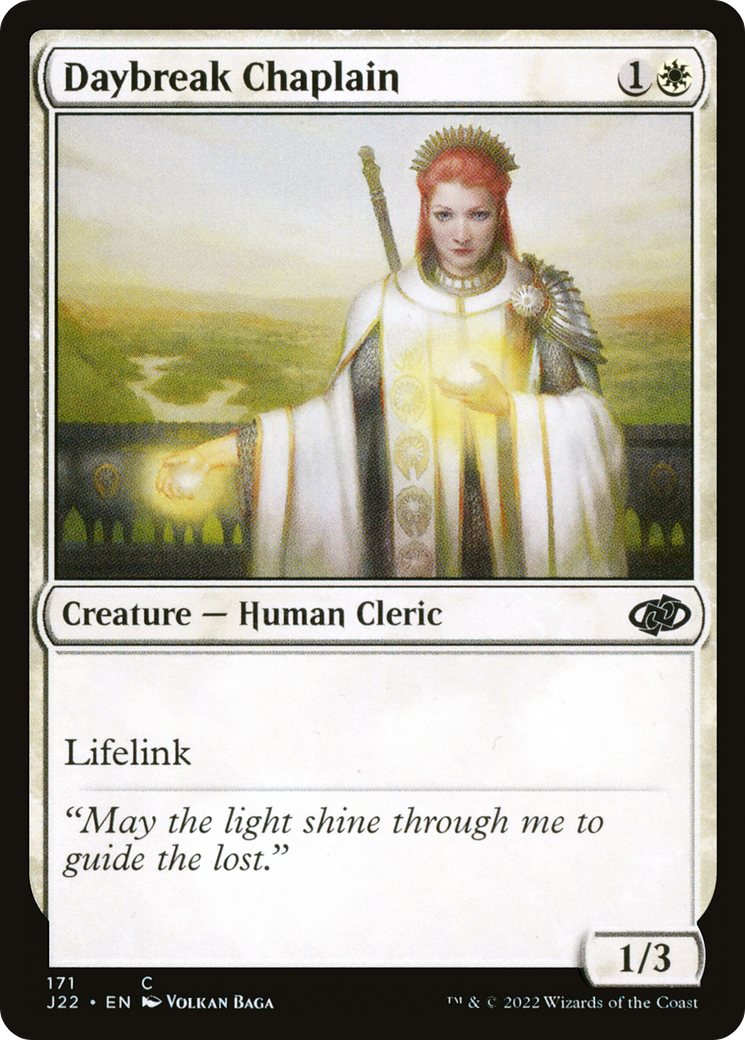 Daybreak Chaplain [Jumpstart 2022] | Pegasus Games WI