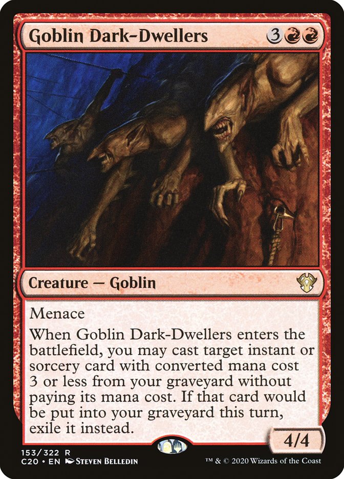 Goblin Dark-Dwellers [Commander 2020] | Pegasus Games WI