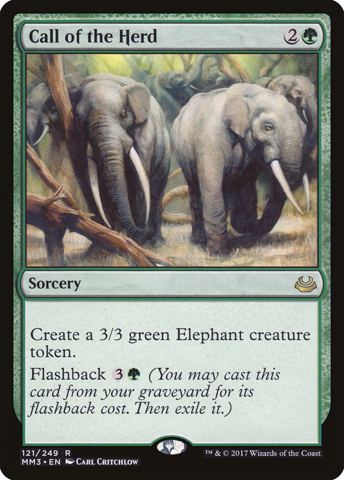 Call of the Herd [Modern Masters 2017] | Pegasus Games WI