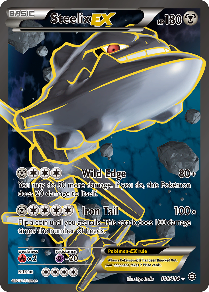 Steelix EX (108/114) [XY: Steam Siege] | Pegasus Games WI