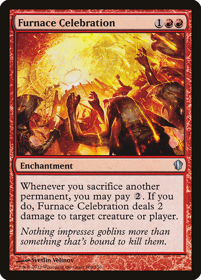 Furnace Celebration [Commander 2013] | Pegasus Games WI