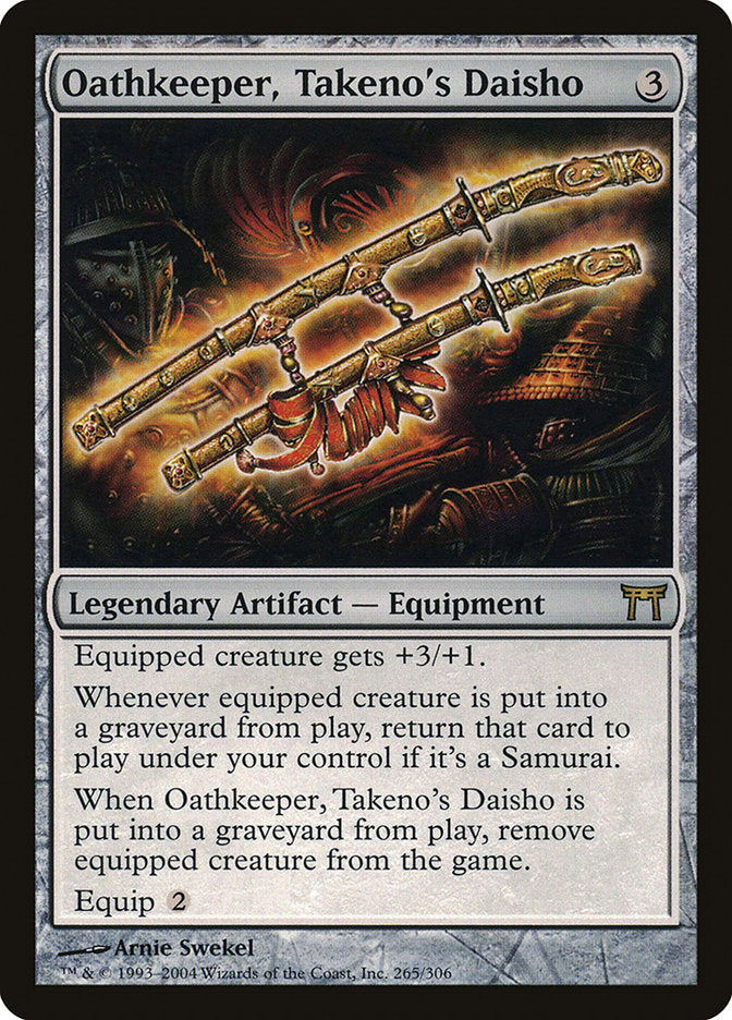 Oathkeeper, Takeno's Daisho [Champions of Kamigawa] | Pegasus Games WI