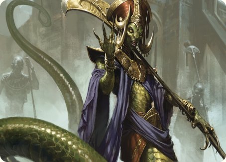 Sidisi, Brood Tyrant Art Card [Commander Masters Art Series] | Pegasus Games WI