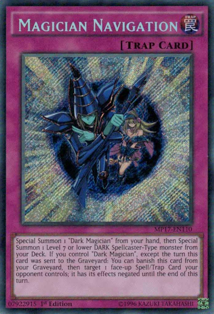 Magician Navigation [MP17-EN110] Secret Rare | Pegasus Games WI