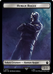 Human Rogue // Clue (0022) Double-Sided Token [Doctor Who Tokens] | Pegasus Games WI