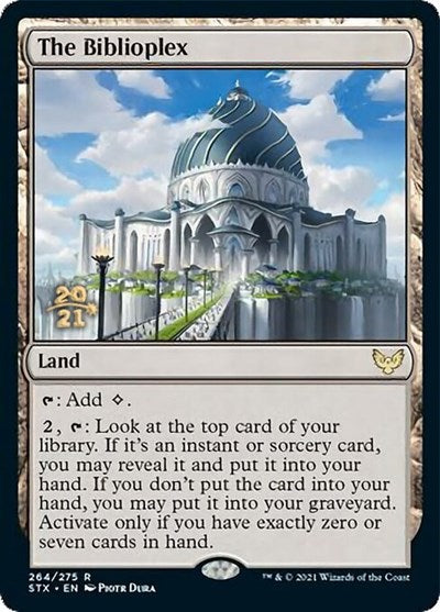 The Biblioplex [Strixhaven: School of Mages Prerelease Promos] | Pegasus Games WI