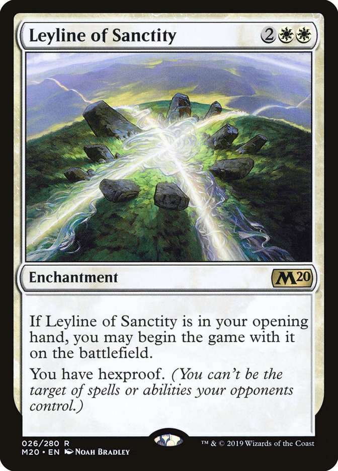 Leyline of Sanctity [Core Set 2020] | Pegasus Games WI