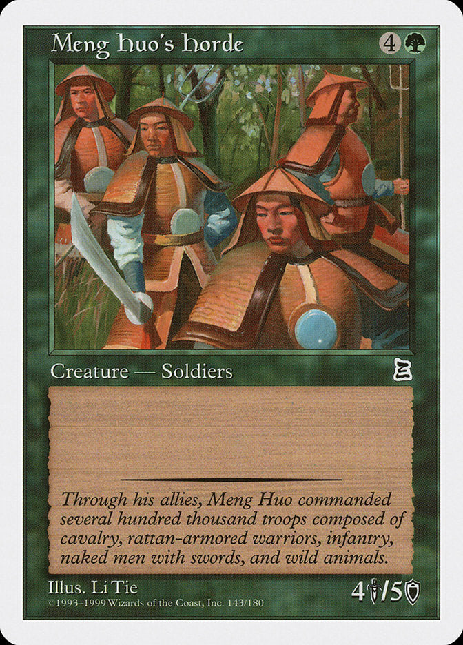 Meng Huo's Horde [Portal Three Kingdoms] | Pegasus Games WI