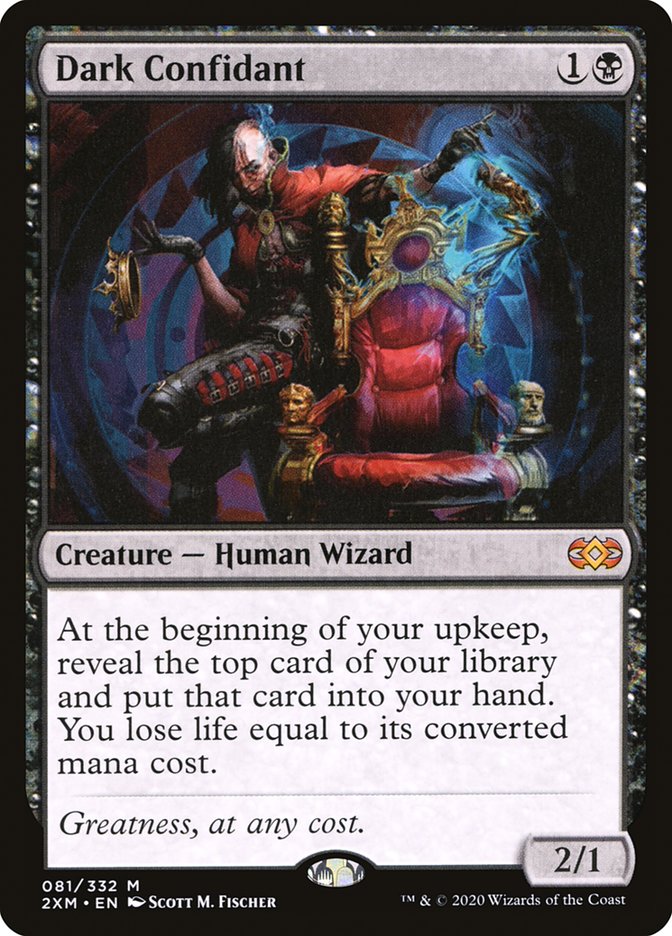 Dark Confidant [Double Masters] | Pegasus Games WI