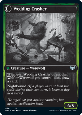 Wolfkin Outcast // Wedding Crasher [Innistrad: Double Feature] | Pegasus Games WI