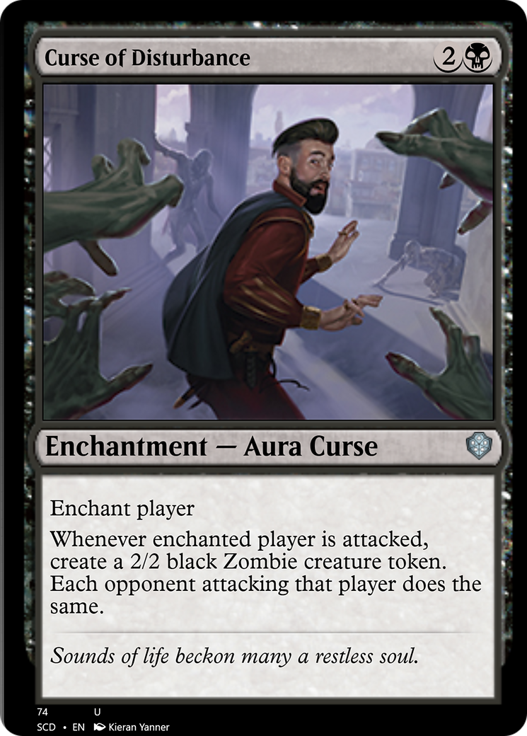 Curse of Disturbance [Starter Commander Decks] | Pegasus Games WI