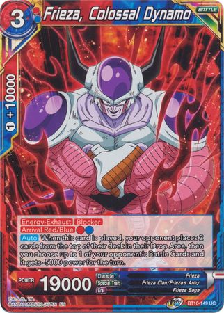 Frieza, Colossal Dynamo (BT10-149) [Rise of the Unison Warrior 2nd Edition] | Pegasus Games WI