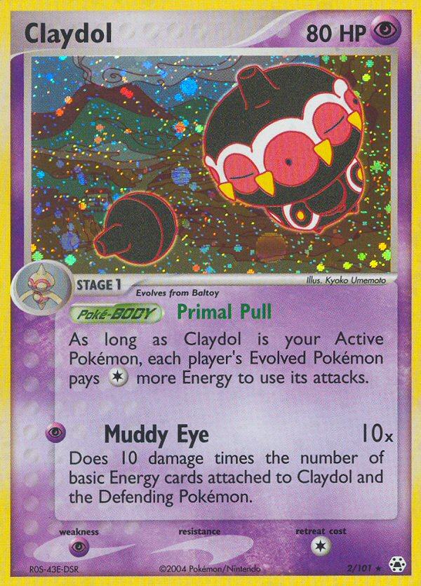 Claydol (2/101) [EX: Hidden Legends] | Pegasus Games WI