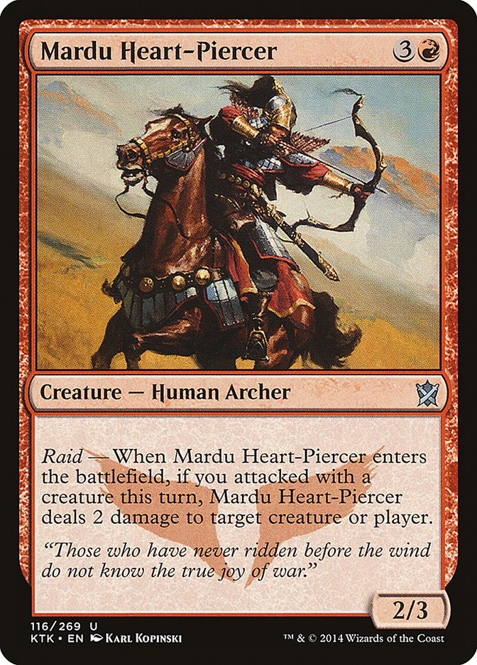 Mardu Heart-Piercer [Khans of Tarkir] | Pegasus Games WI